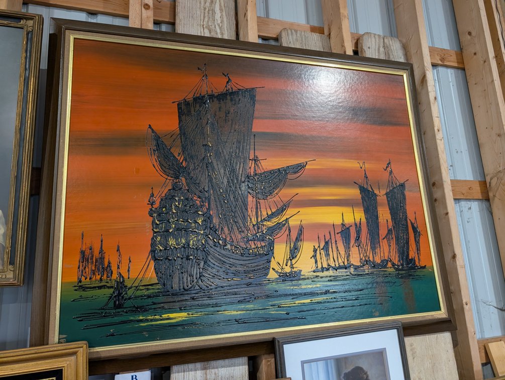 Textured Boat Picture