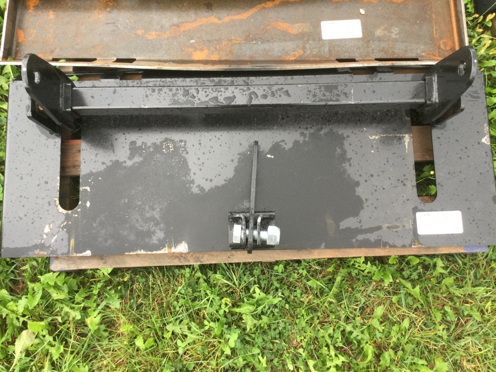 Heavy Duty Goose Stem Do-All Receiver Hitch Skid Steer Plate