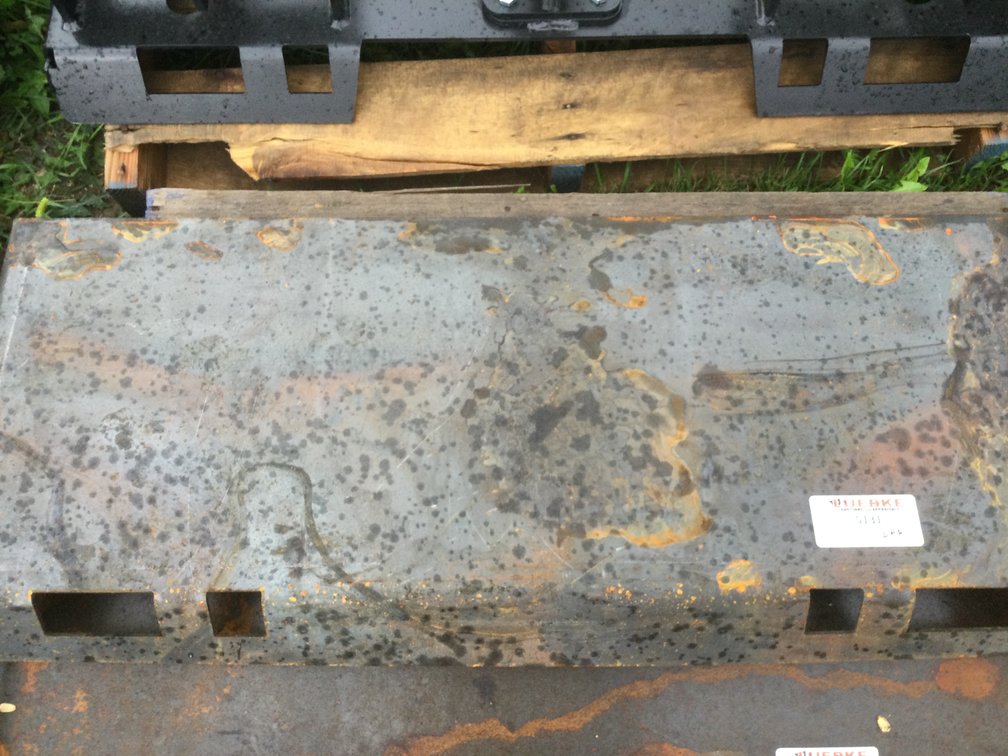 Solid Full Weldable Quick Attach Blank Plates