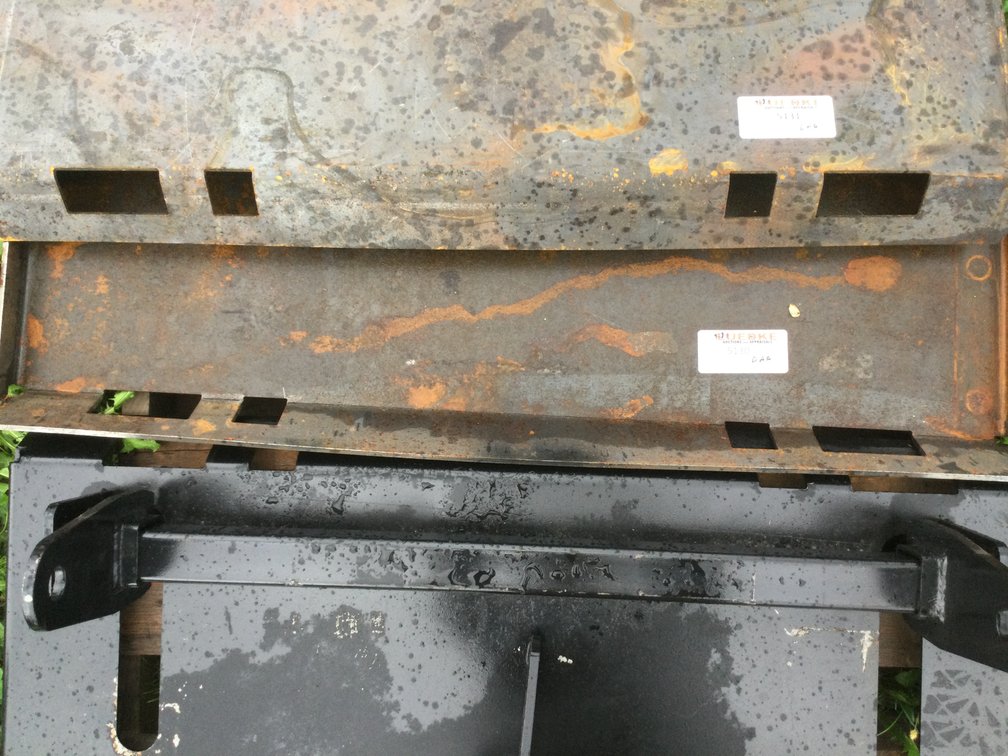 Solid Full Weldable Quick Attach Blank Plates