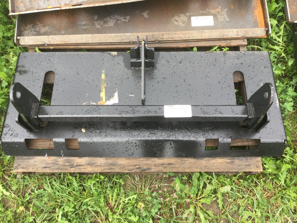 Heavy Duty Goose Stem Do-All Receiver Hitch Skid Steer Plate