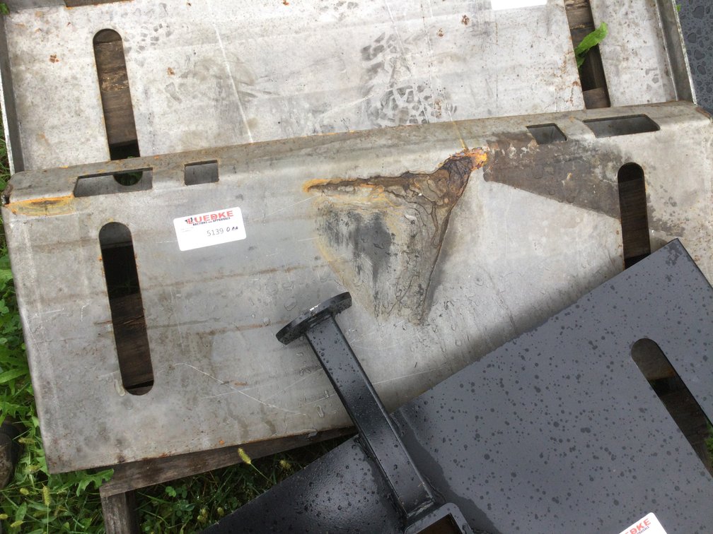 Latch View Weldable Quick Attach Blank Plate