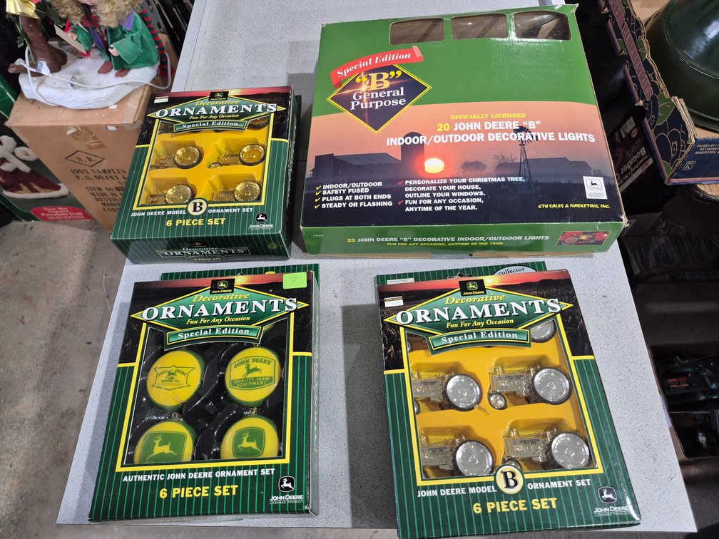 John Deere Special Edition Ornaments
