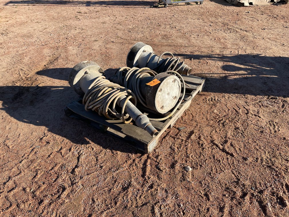 (3) Piece Submersible Water Pumps