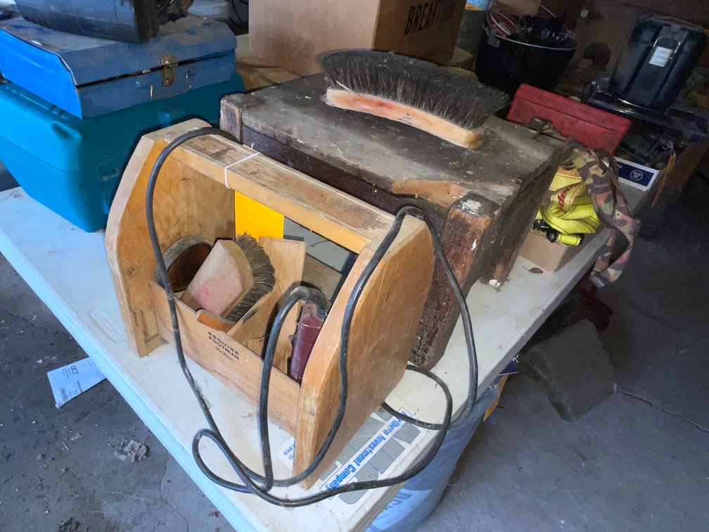 Vintage Wood Items and Contents
