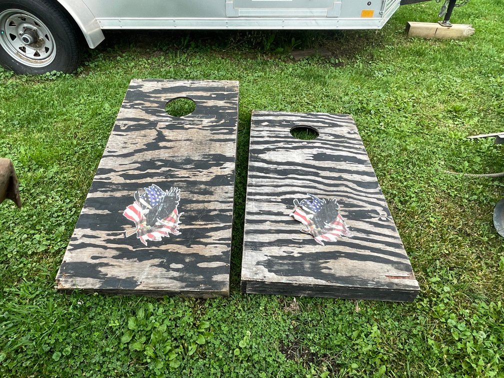 Wood Cornhole Boards