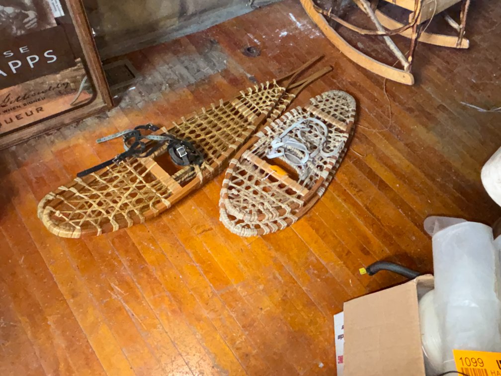 (2) Pairs of Vintage Snow Shoes