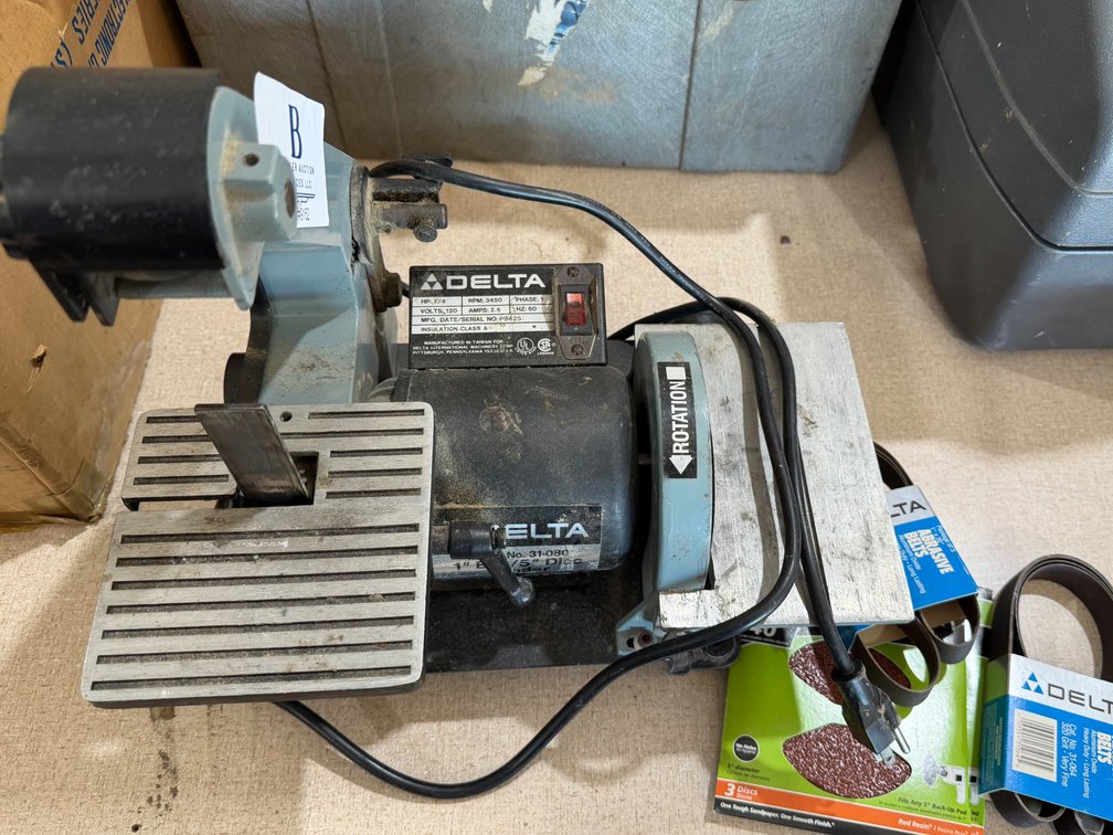 Delta Belt Disc Sander