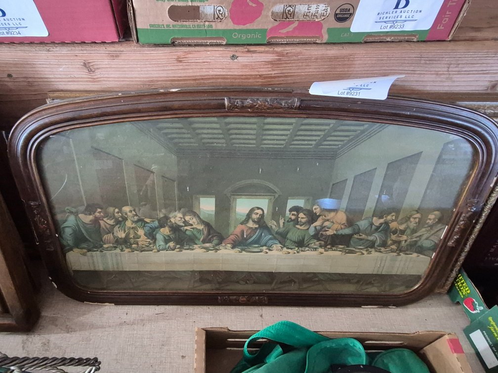Last Supper Framed Picture