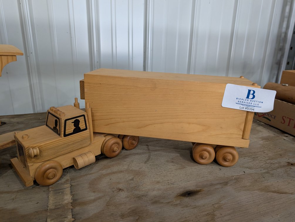 Wooden Project Semi Truck