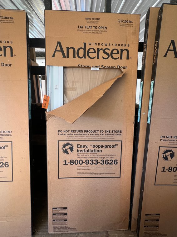 Andersen Storm and Screen Door 32"X 80"