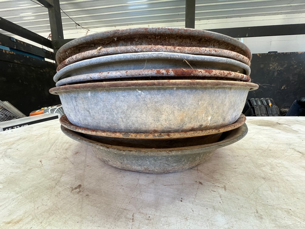 Steel Feed/Water Dishes
