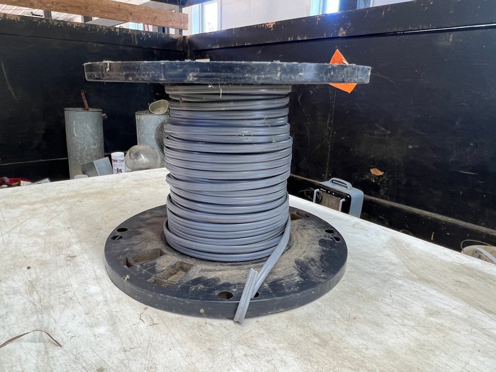 Partial Roll of Underground 12-2 Wire
