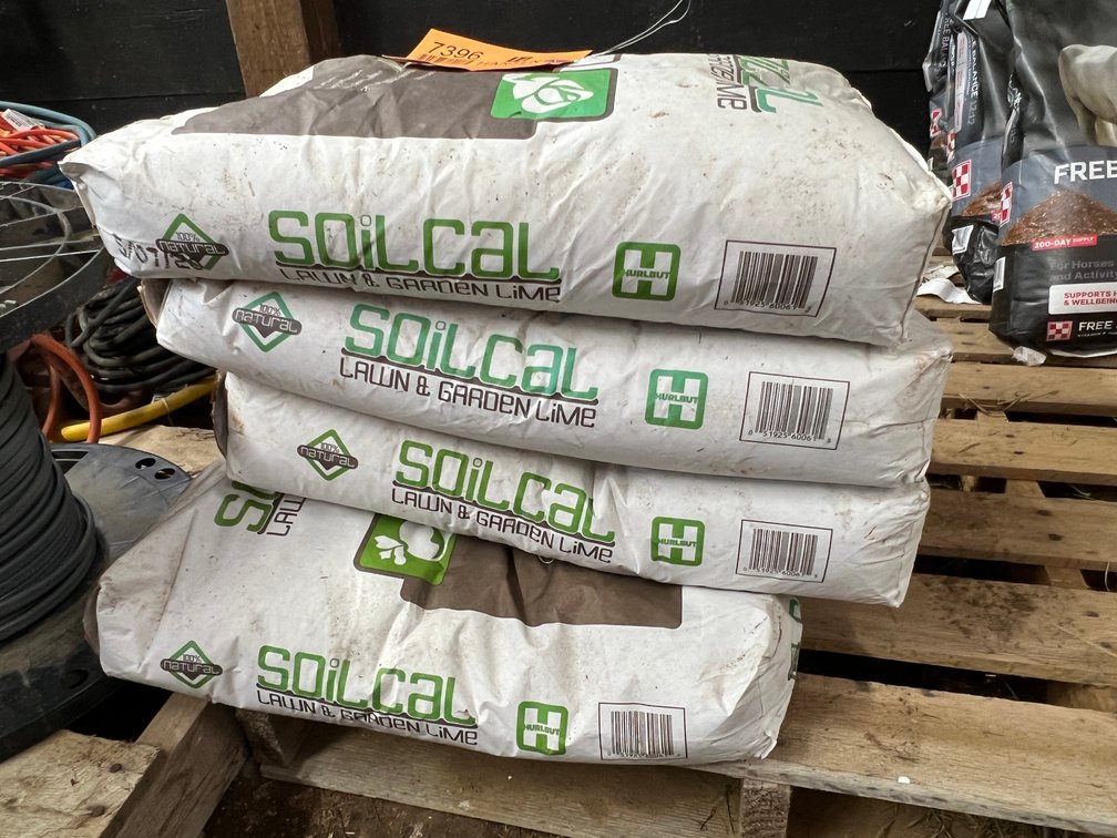 (4) Soil Cal Lawn and Garden Lime