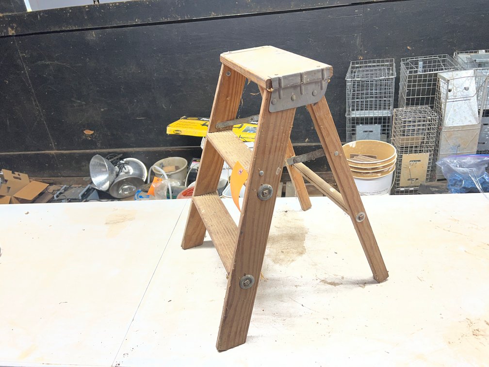 24" Wooden Step Ladder