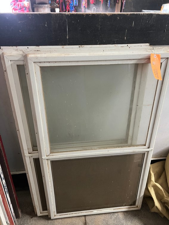 (3) Storm Windows