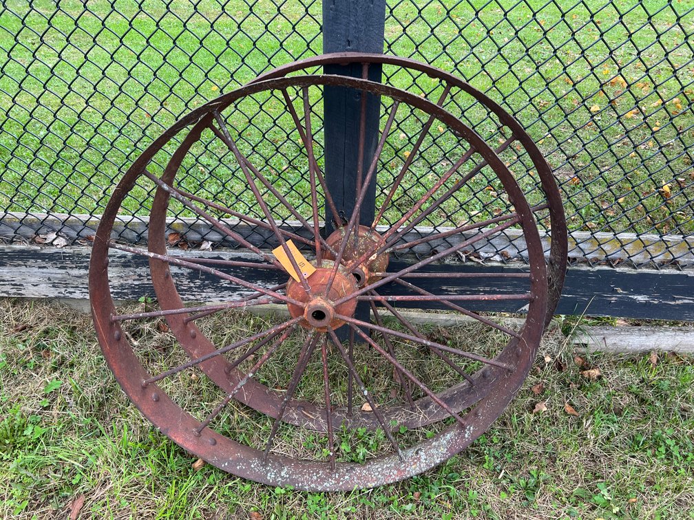 (2) Steel Wheels
