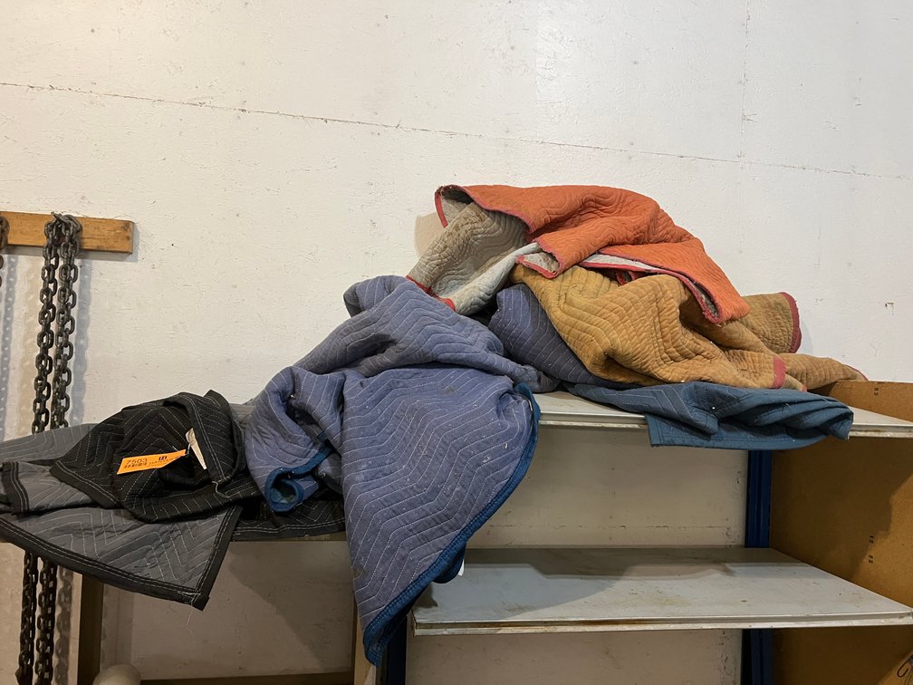 Various Sized Shipping Blankets