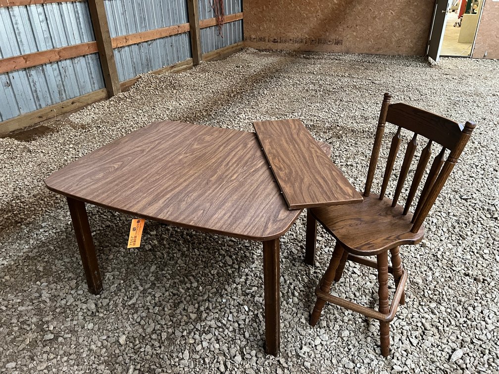 Kitchen Table and Stool