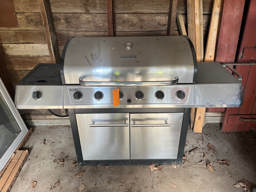 Stainless Char-Broil Grill