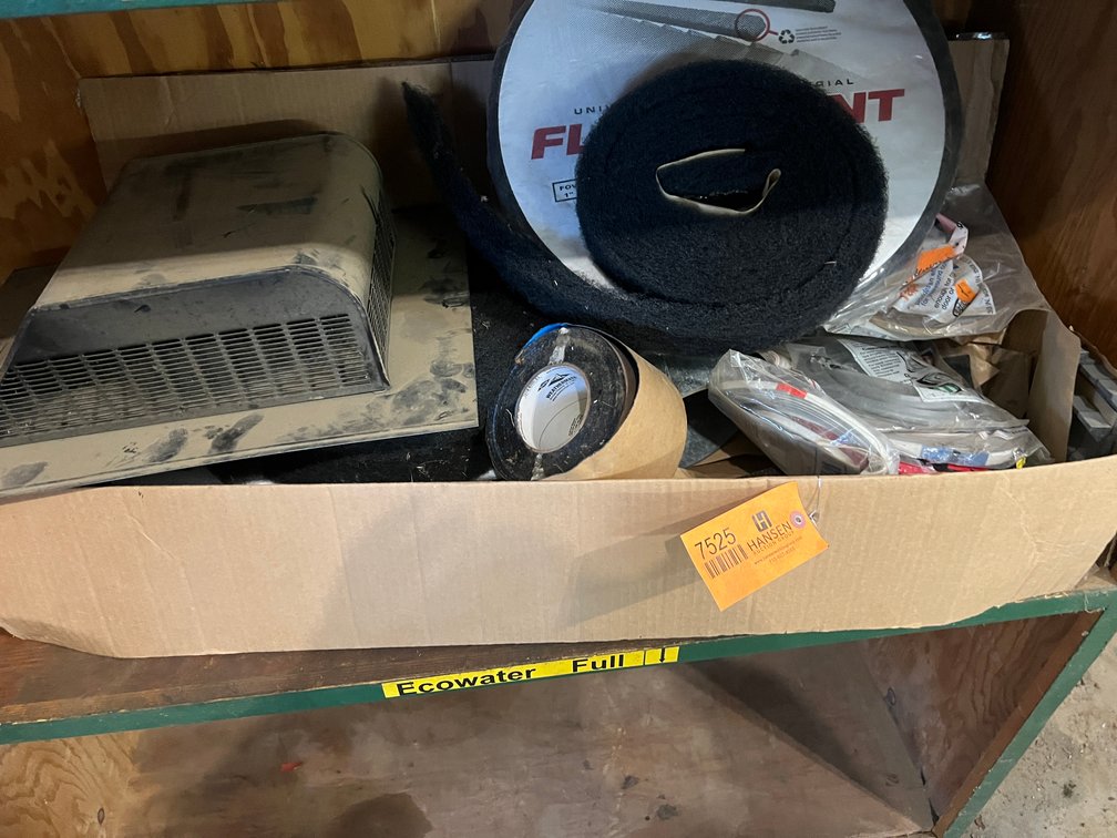 Misc. Steel Roofing Vents and Weather Stripping