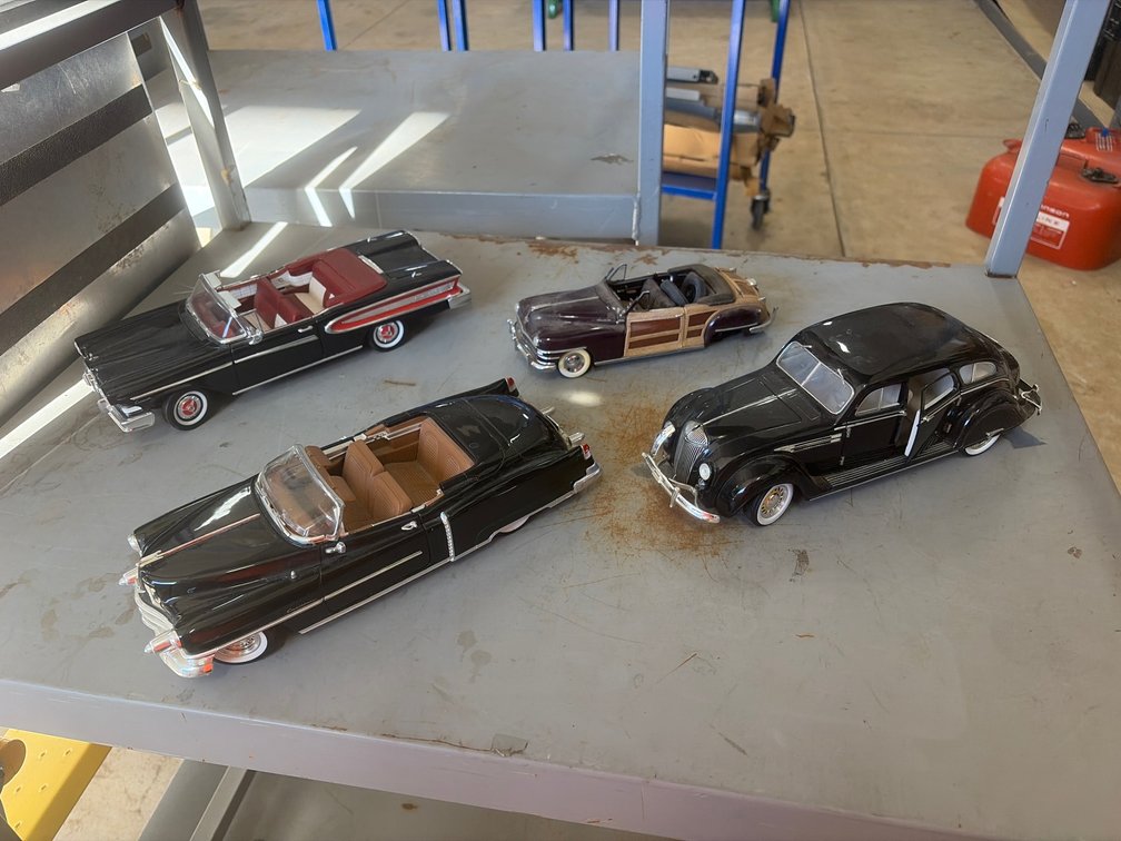 (4) Die Cast Model Cars