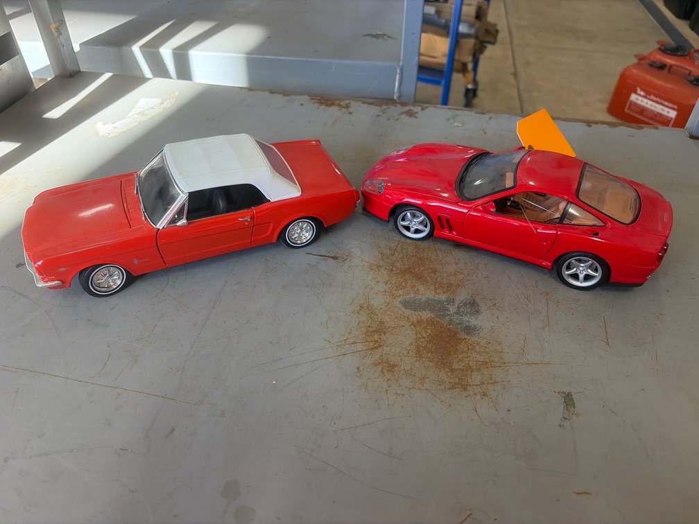 (2) Die Cast Model Cars