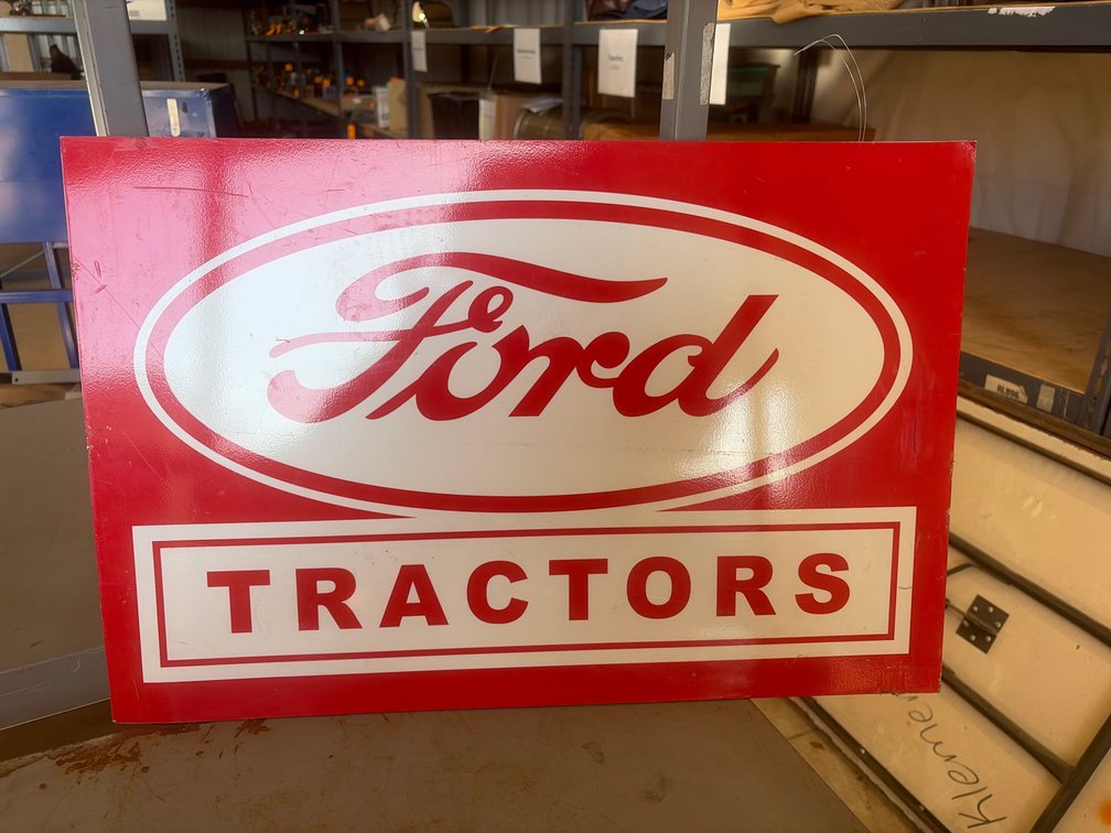 (1) Ford Tractors Metal Sign