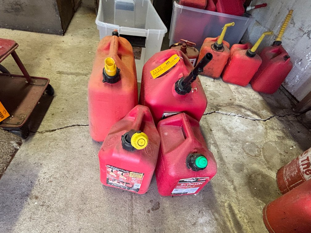 (4) Gas Cans