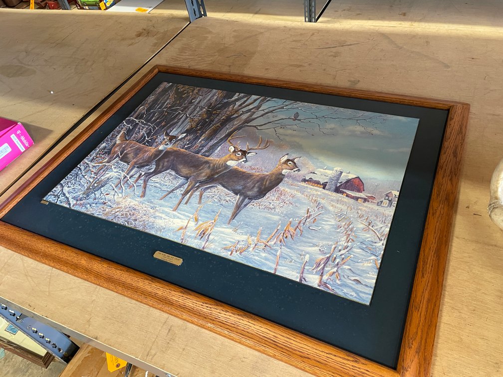 "The King and his Court" Framed Print