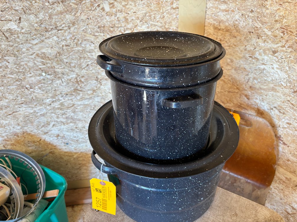 (2) Stock Pots