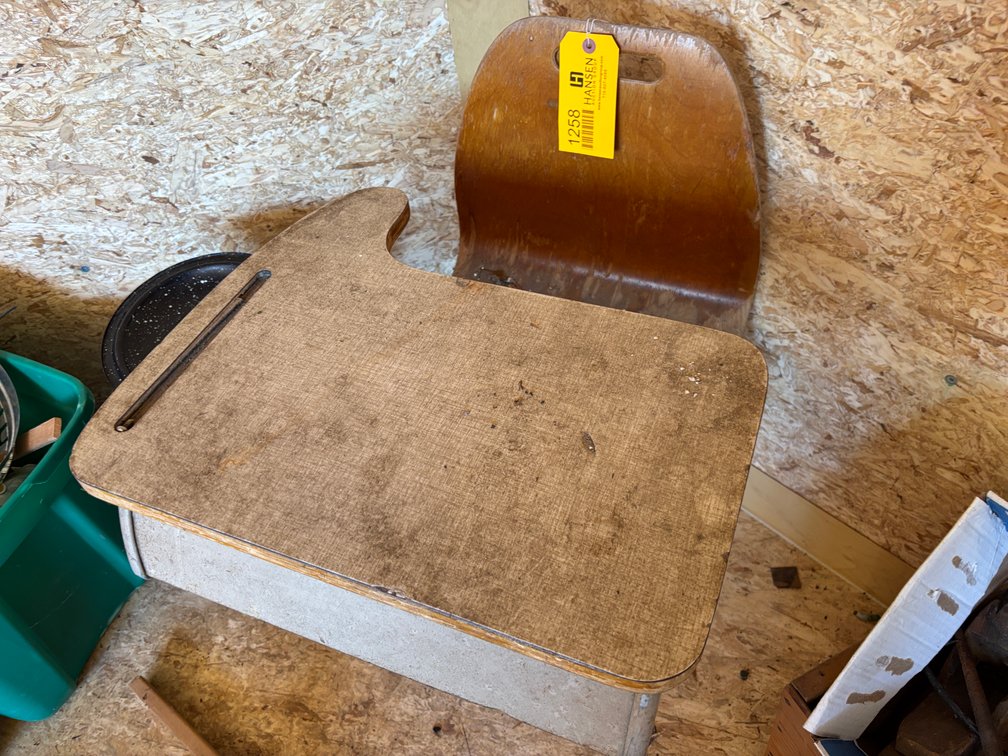 Vintage School Desk