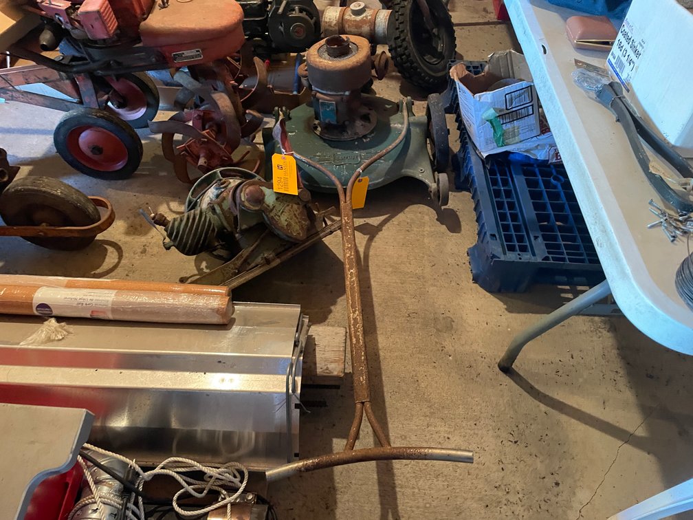 Lakeside Vintage Push Mower