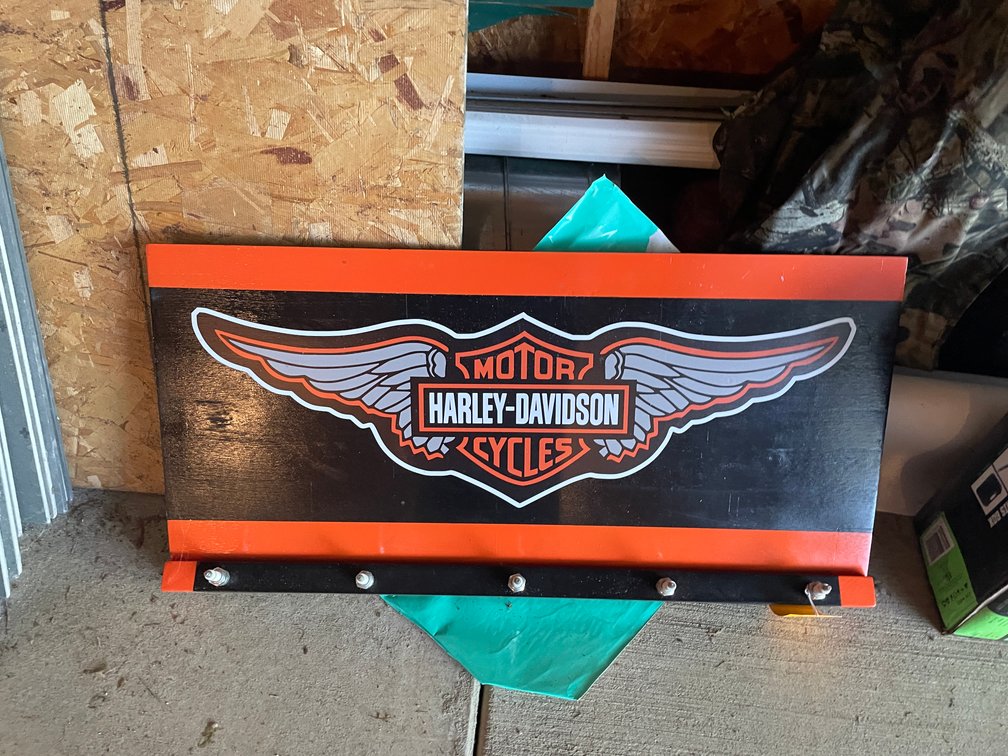 Harley Davidson Coat Rack