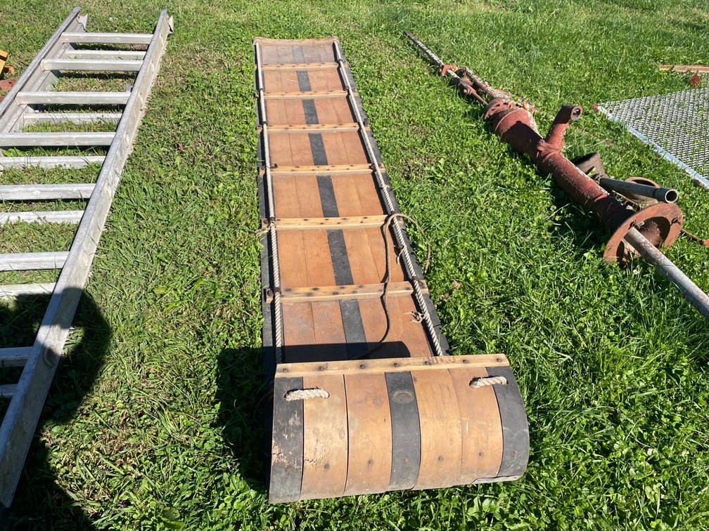 Wood Toboggan