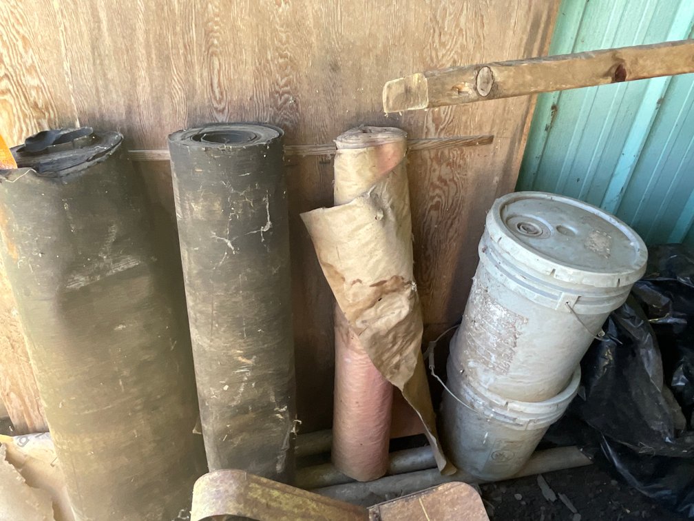 (2) Rolls Fabric Sheeting