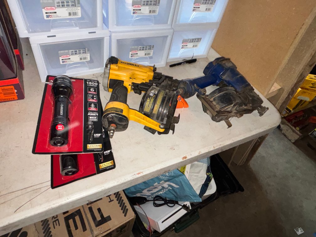 (2) Roofing Coil Nailers (Fountain City, WI)