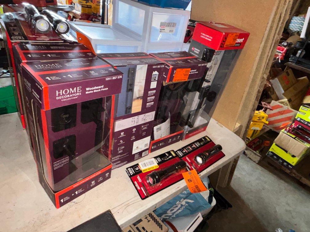 (3) Home Decorators Entry Sets and (1) Kwikset Entry Set (Fountain City, WI)