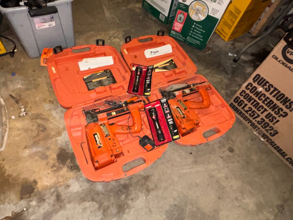 (2) Used Paslode Nailers (Fountain City, WI)