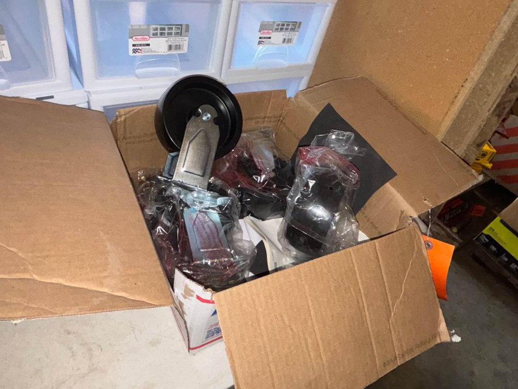 (4) Heavy Duty Casters (Fountain City, WI)