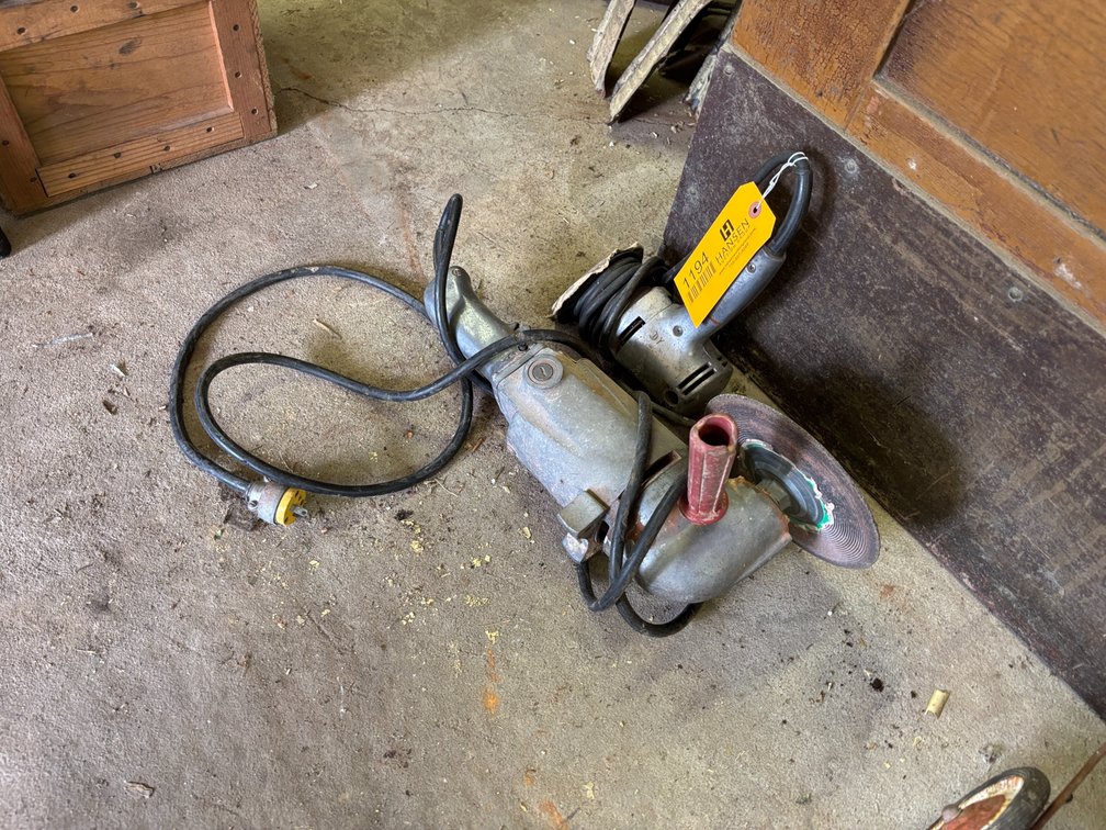 (2) Corded Power Tools