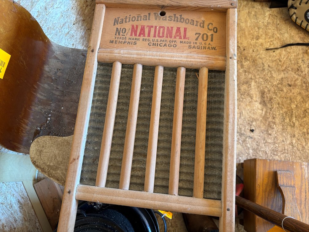 National Washboard Co. Washboard