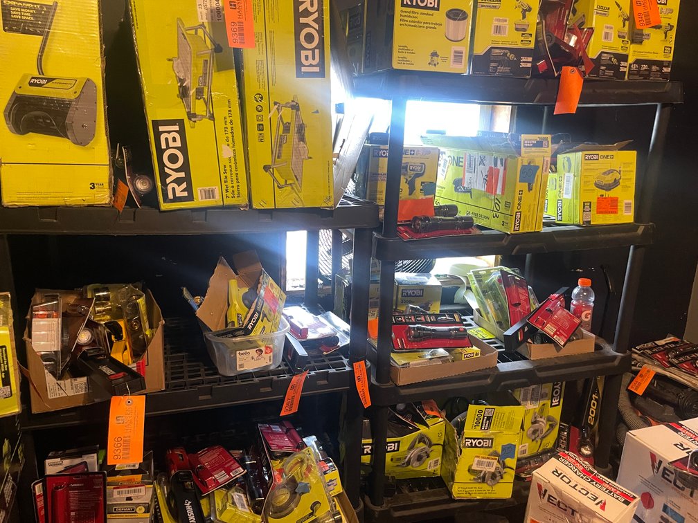 (2) Plastic Shelving Units (Fountain City, WI)