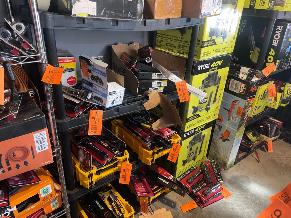 (2) Plastic Shelving Units (Fountain City, WI)