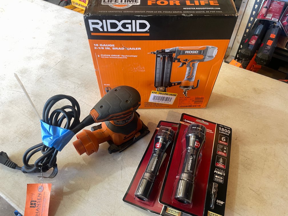 (2) Ridgid Tools (Fountain City, WI)