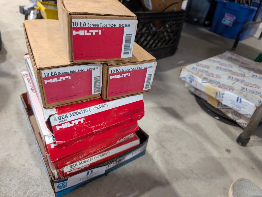 Hilti Masonry Anchors