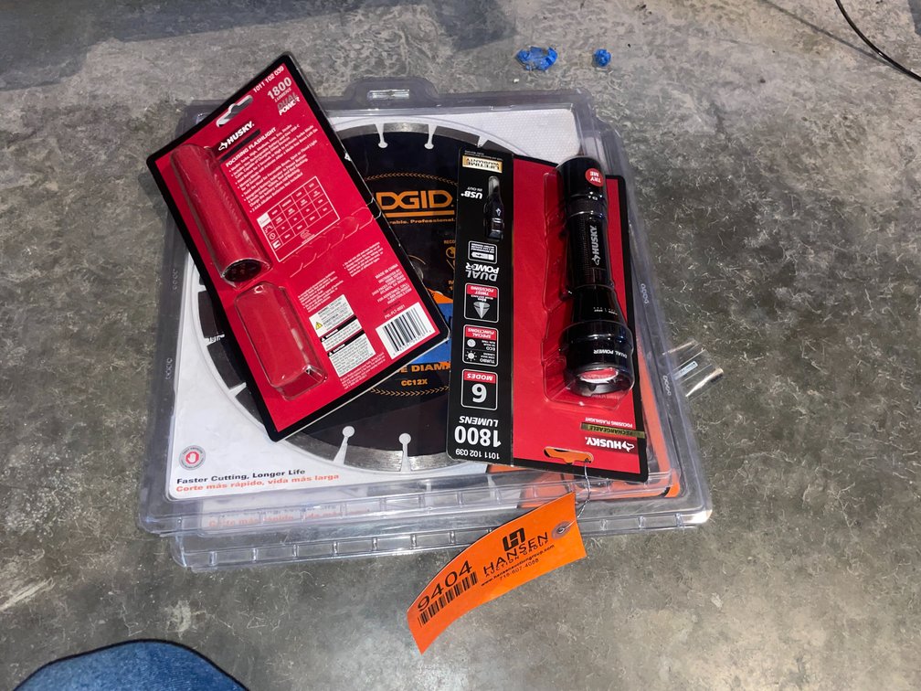 (2) 12" Dual Purpose Diamond Blades (Fountain City, WI)
