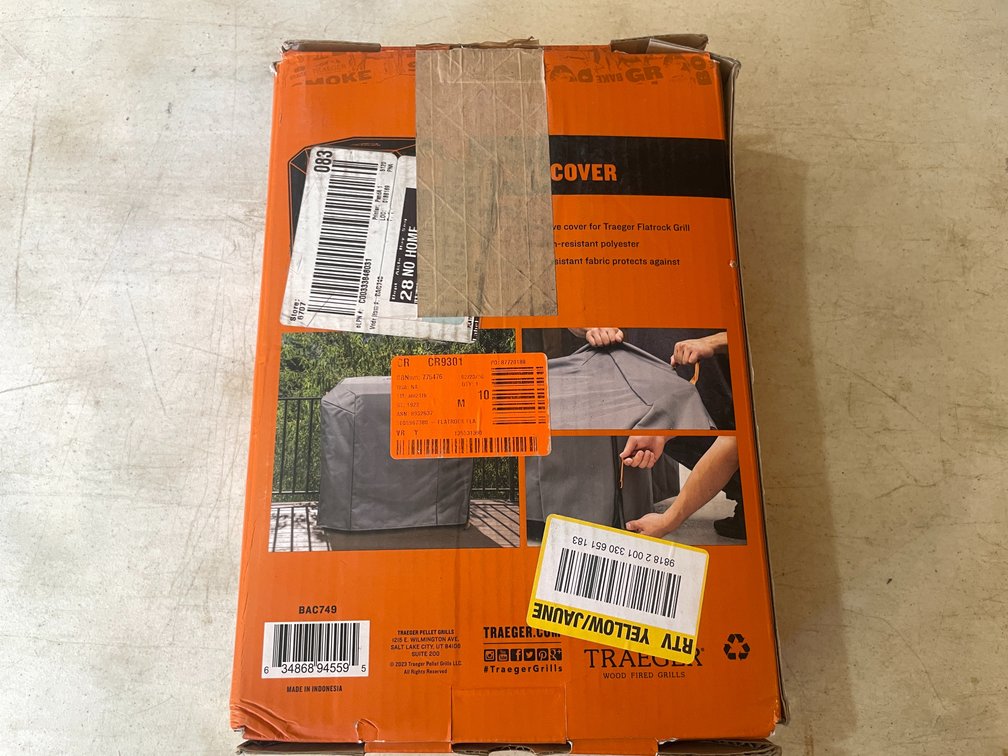 Traeger Flat Rock Grill Cover (Fountain City, WI)