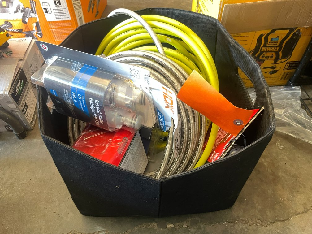 Soft Bag with Miscellaneous Items (Fountain City, WI)