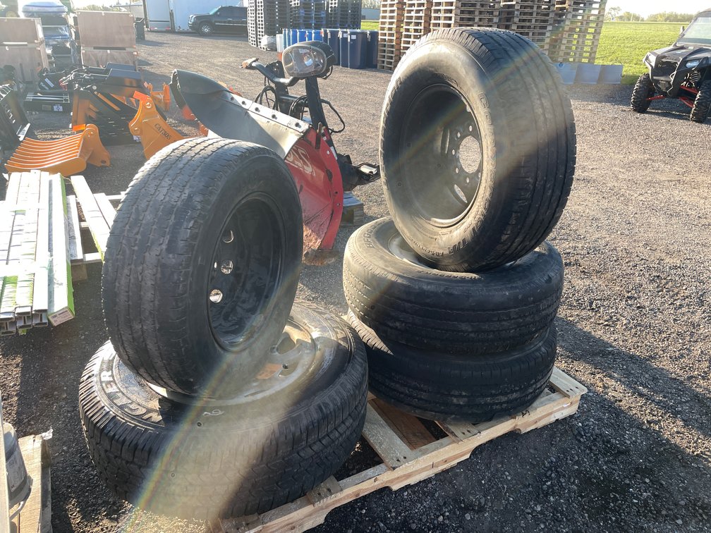 Pallet of (3) Tires and Rims